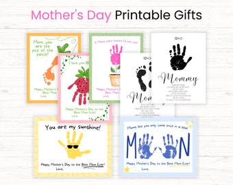 Mother's Day Handprint Art: Kids Craft Activity (Digital Download)