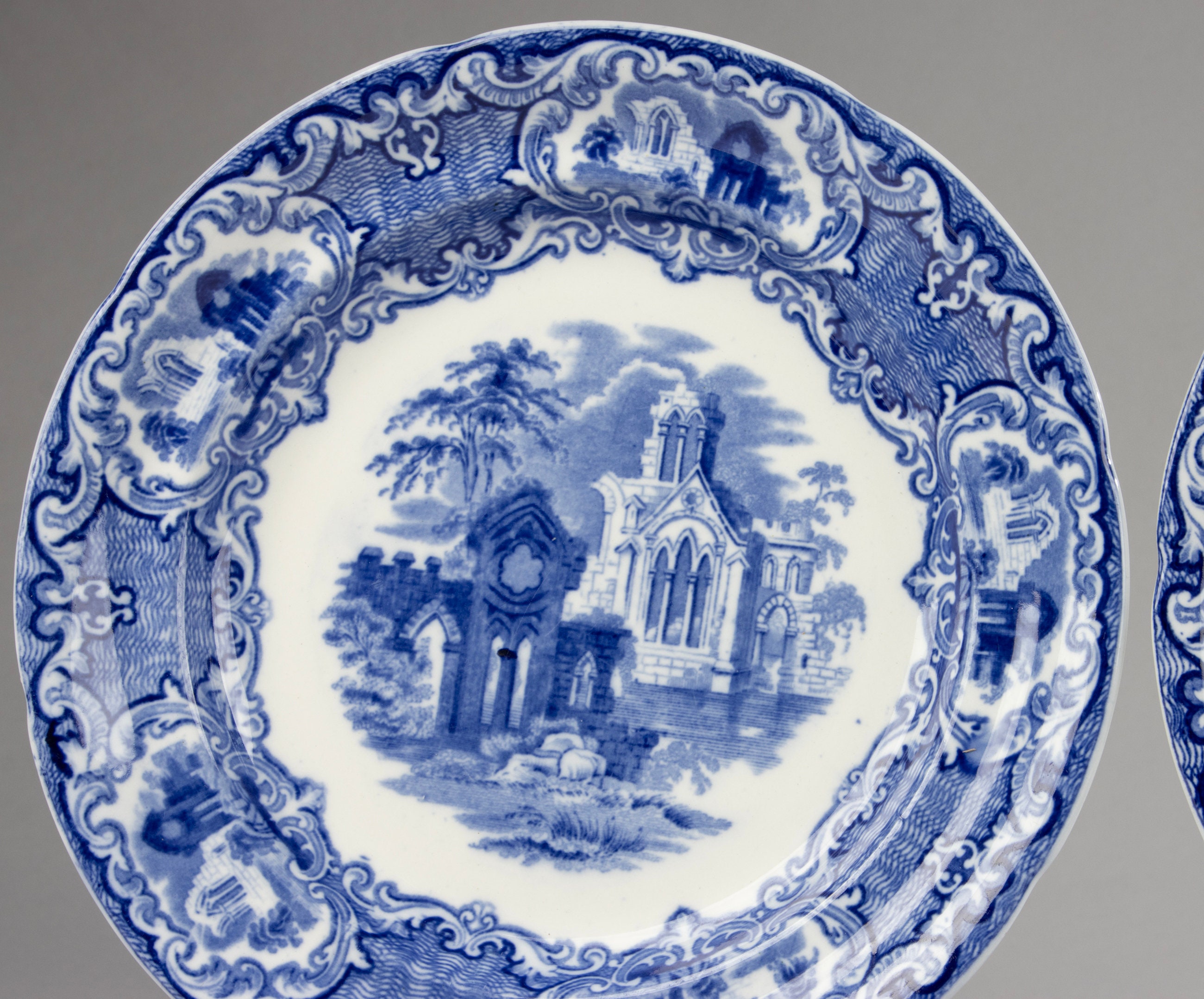 Set of 5 Dinner Plates - George Jones - Abbey - Etsy