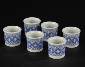 Set mit 6 Eierbechern – Spode – Geranium