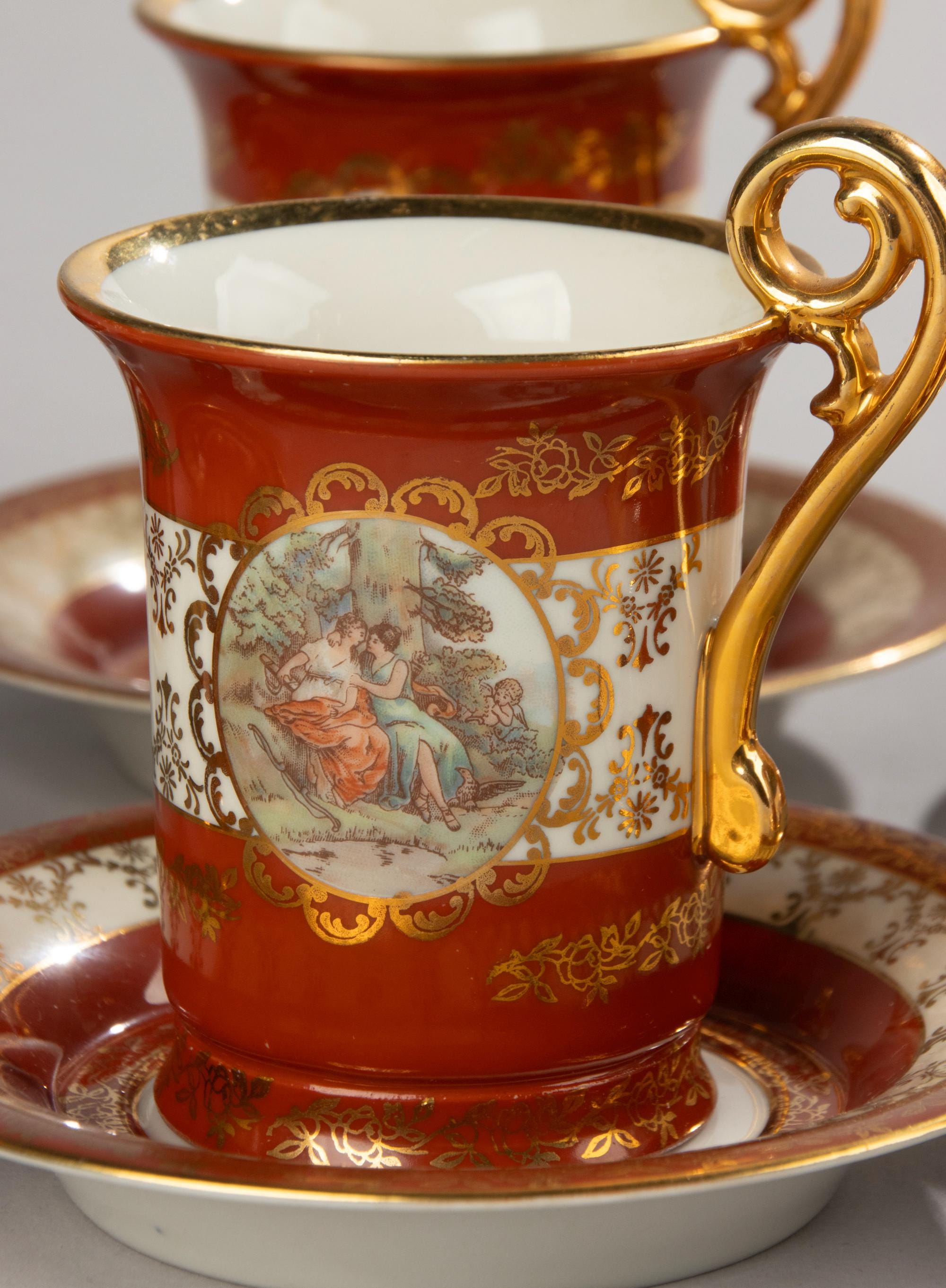 コーヒーカップ6個セット - シューマン・ババリア - 磁器 - Etsy 日本