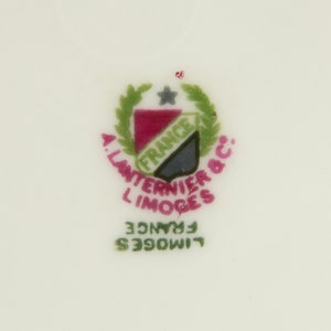 22-piece Set Art Deco Dinnerware - Lanternier Limoges - Etsy