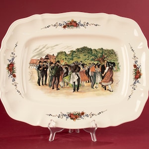 Large Serving Dish - Sarreguemines - Obernai
