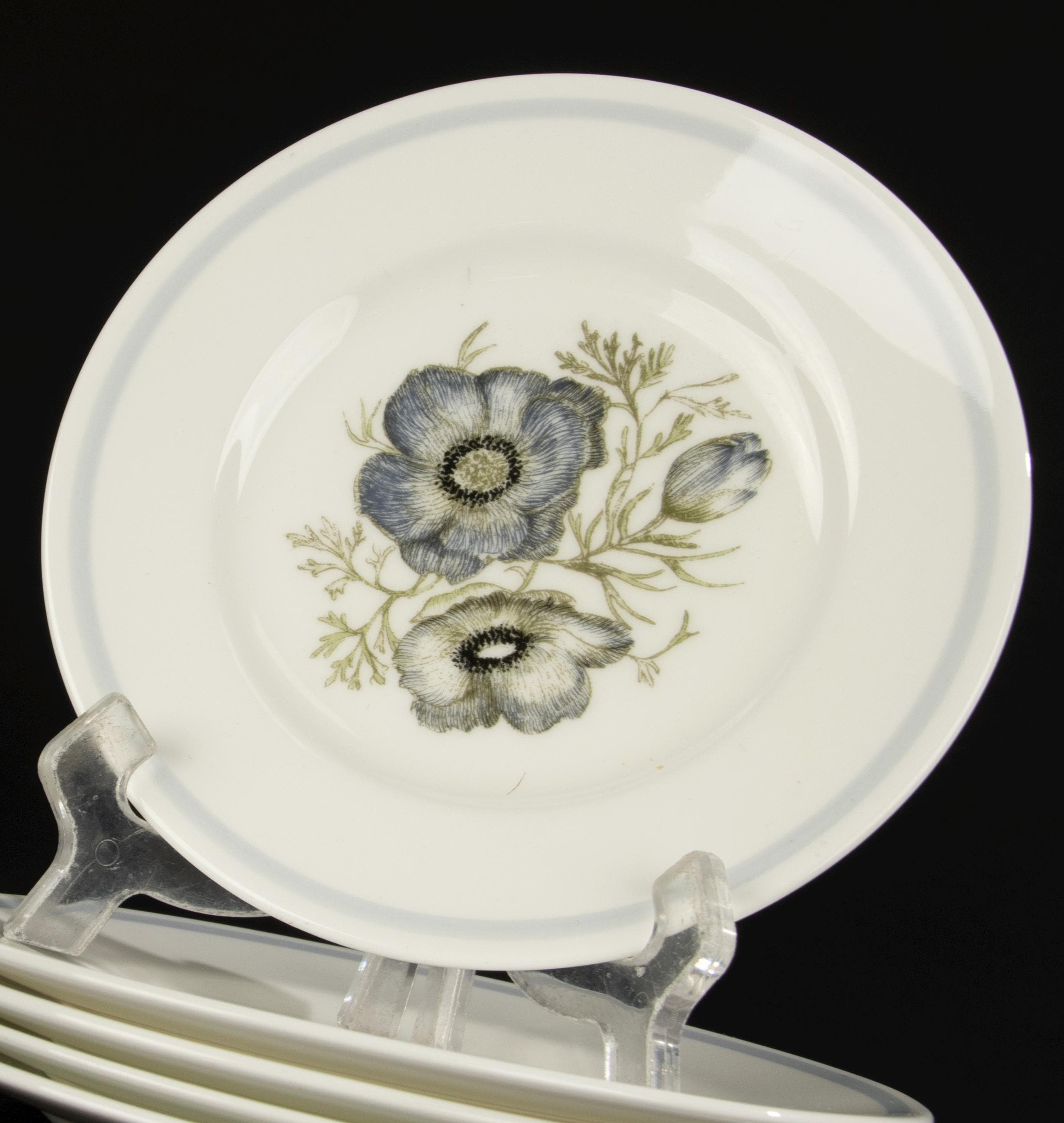 ケーキプレート 6 枚セット - ウェッジウッド - グレンミスト