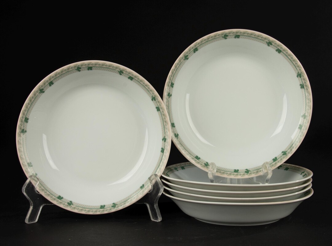 Philippe Deshoulieres 皿 6枚セット スープ皿6枚セット - Philippe Deshoulieres Limoges - Chêne - Etsy 日本