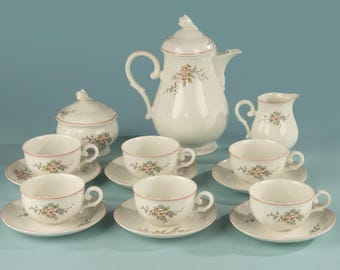Conjunto de café de 9 peças - Villeroy & Boch - Roseta