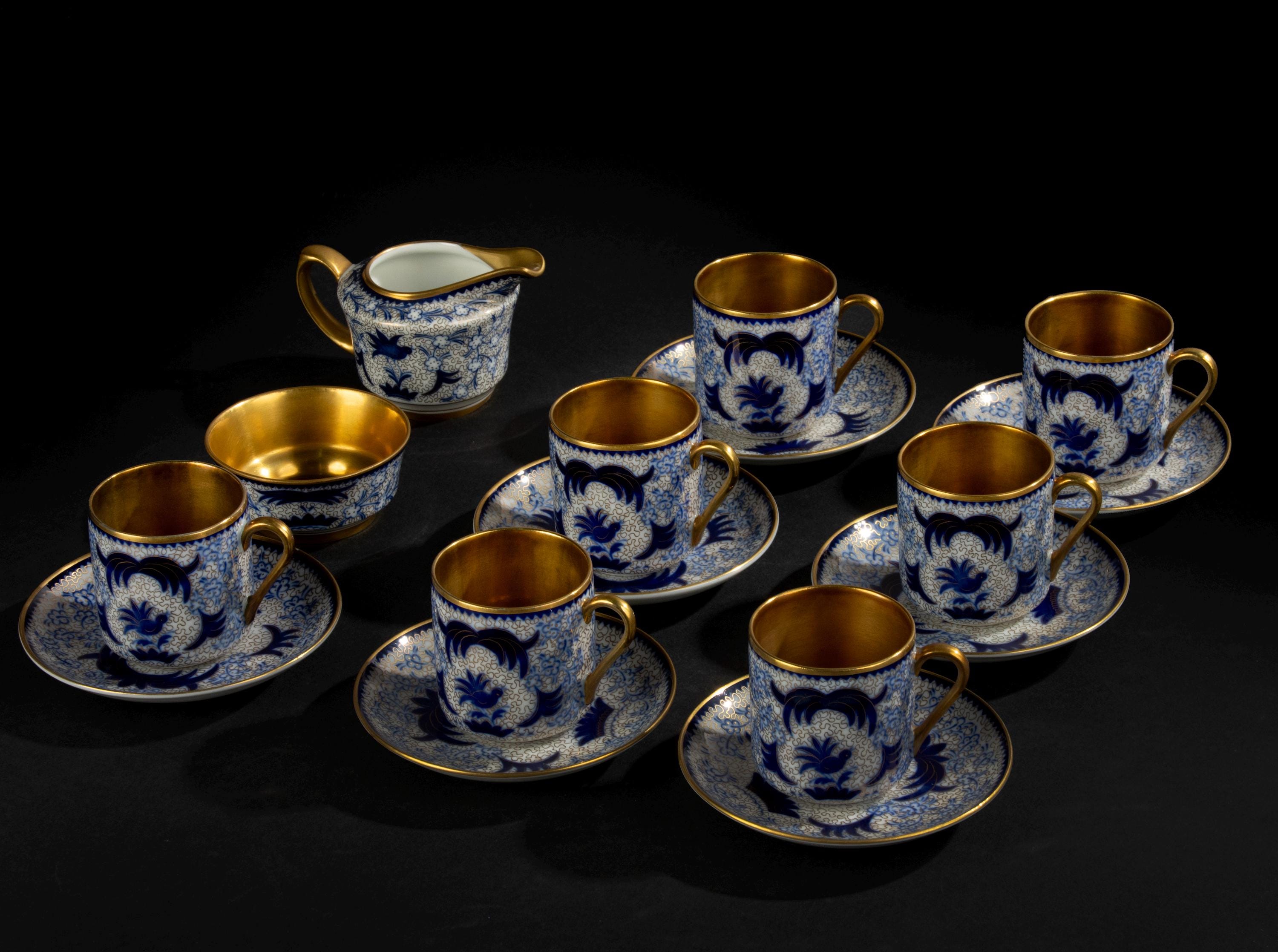 9-piece Coffee Set - Arabia Finland Porcelain - Model Shefoo - Etsy