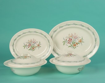 サービングピース 4 点セット - ロイヤルドルトン - フェアフィールド