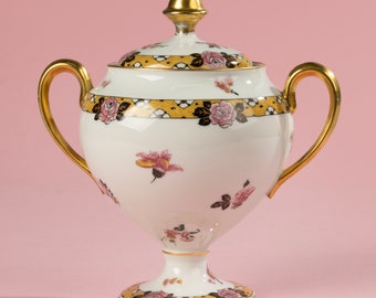 Lidded Sugar Bowl - Bernardaud Limoges