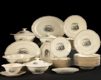 Vajilla de 39 piezas - Cerámica Mosa Maastricht