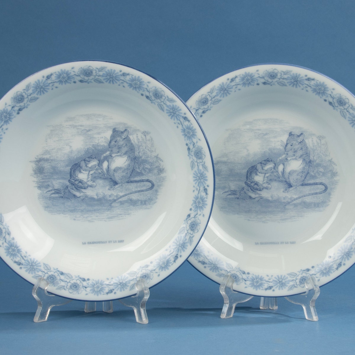Set of 6 Soup Plates Limoges Michel L'ormeraie - Etsy