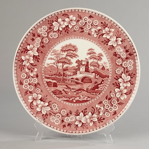 Serving Plate - Copeland - Spode Tower - Pink