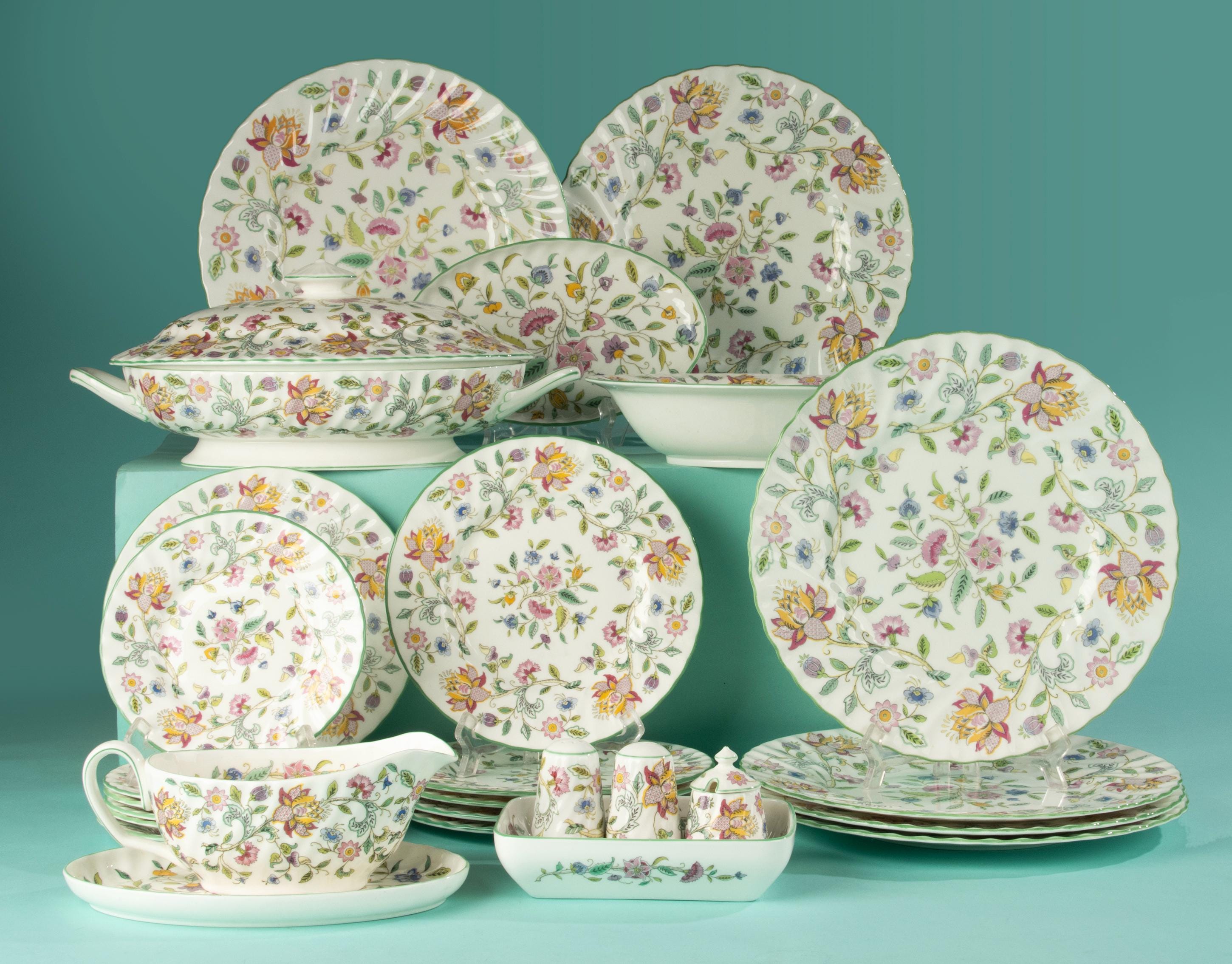 27-piece Dining Set - Minton - Haddon Hall - Etsy
