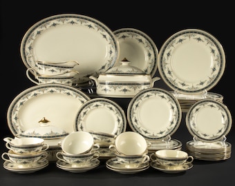 44-piece Dinner Set - Minton - Grasmere - Etsy