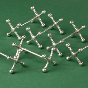 Set of 6 Knife Rests - Christofle - Silver Plated