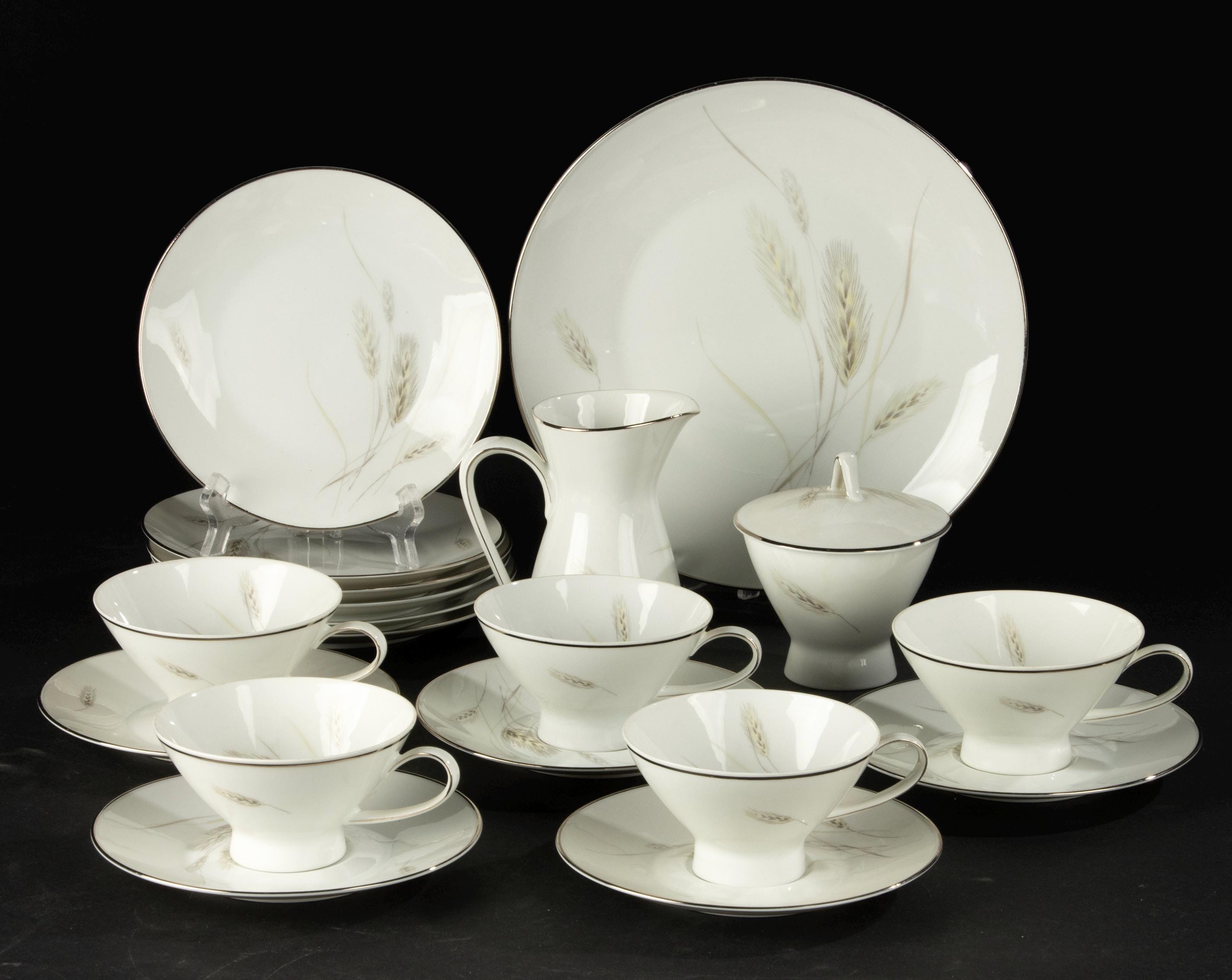 14-piece Tea and Cake Set - Rosenthal - Regina - Etsy