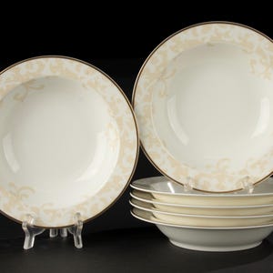Set of 6 Soup Plates - Villeroy & Boch - Ivoire
