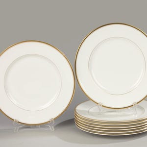 Set of 8 Dinner Plates - Royal Worcester - Viceroy