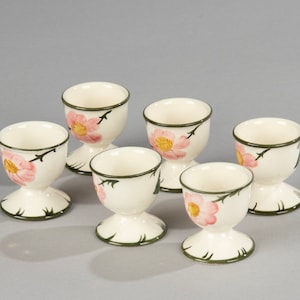 Set of 6 Egg Cups - Villeroy & Boch Wild Rose