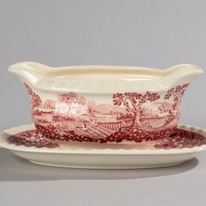 未使用】1960年代ヴィンテージ ビレロイ & ボッホ グレービー ボート