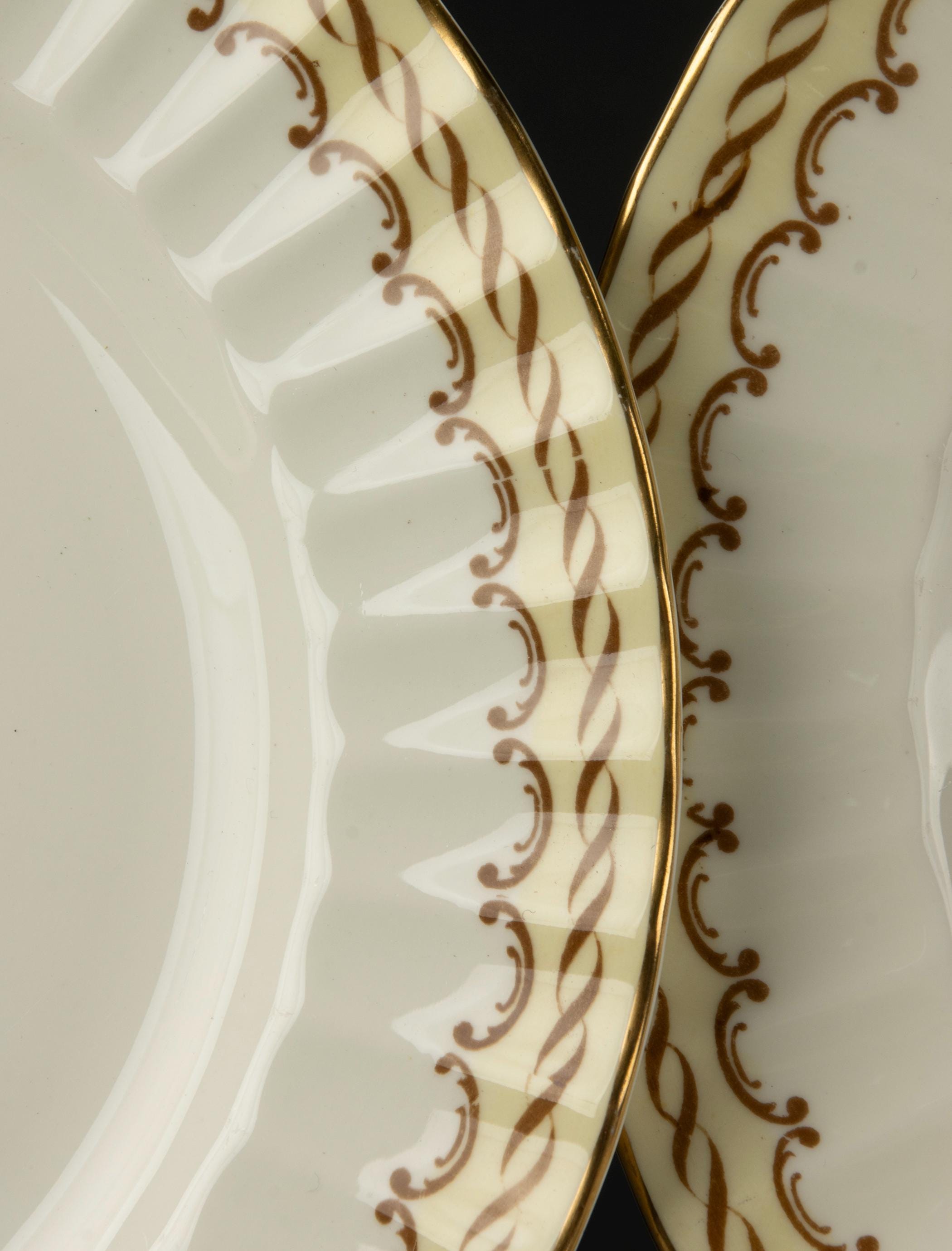 Lot De 6 Assiettes Creuses Royal Worcester Neuves - Porcelaine Anglaise De Qualité