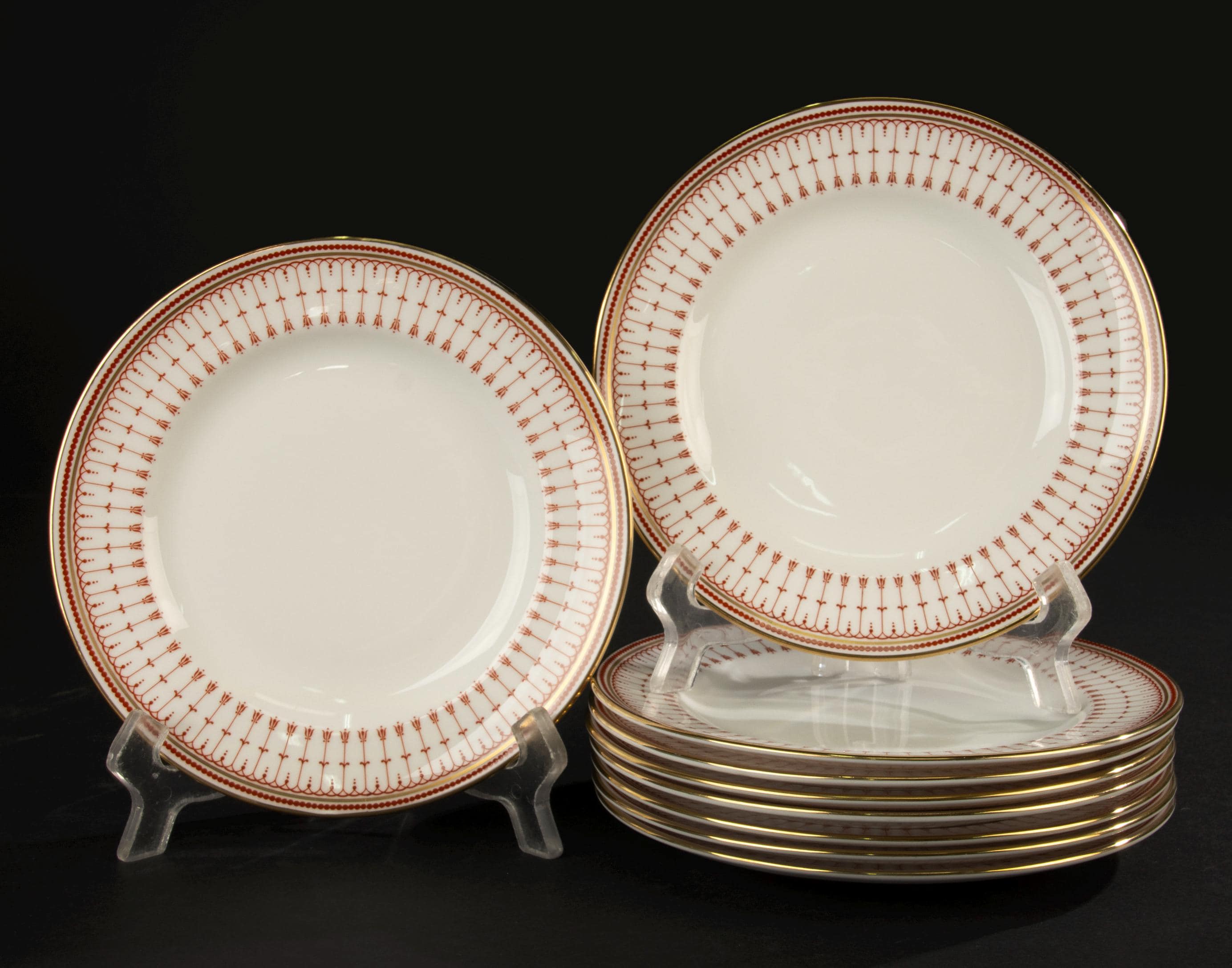 Spode red plate - Etsy 日本