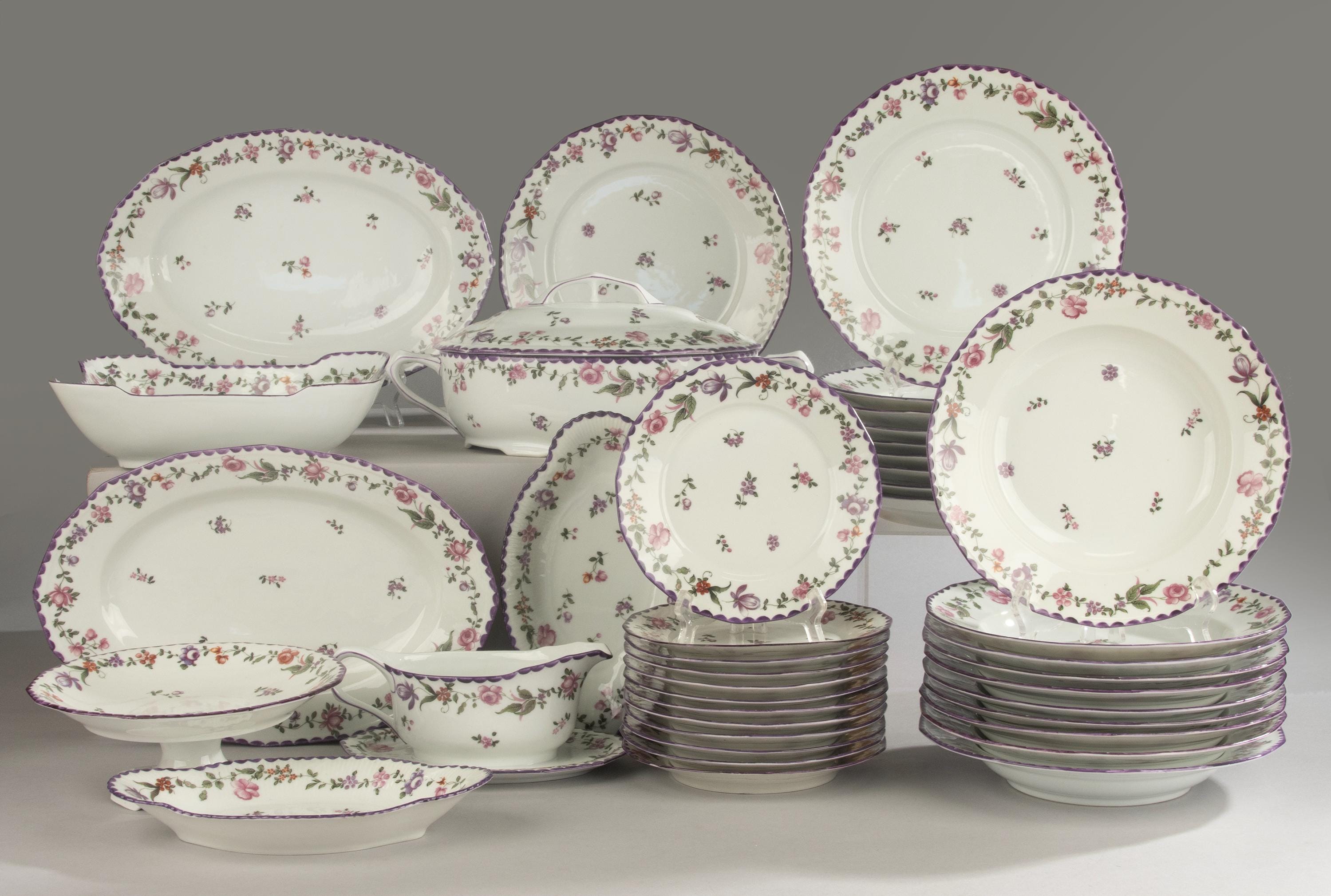 Antique dinner set - Etsy 日本