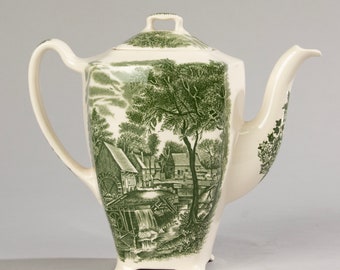 Coffee Pot - Johnson Brothers - Watermill