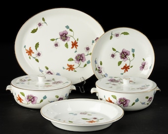 【レア美品】ロイヤルウースター★イヴシャム★ガトープレート他 Royal Worcester ロイヤルウースター イヴシャム プレート パイ皿