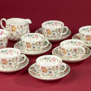 8-Piece Tea Set - Minton - Haddon Hall