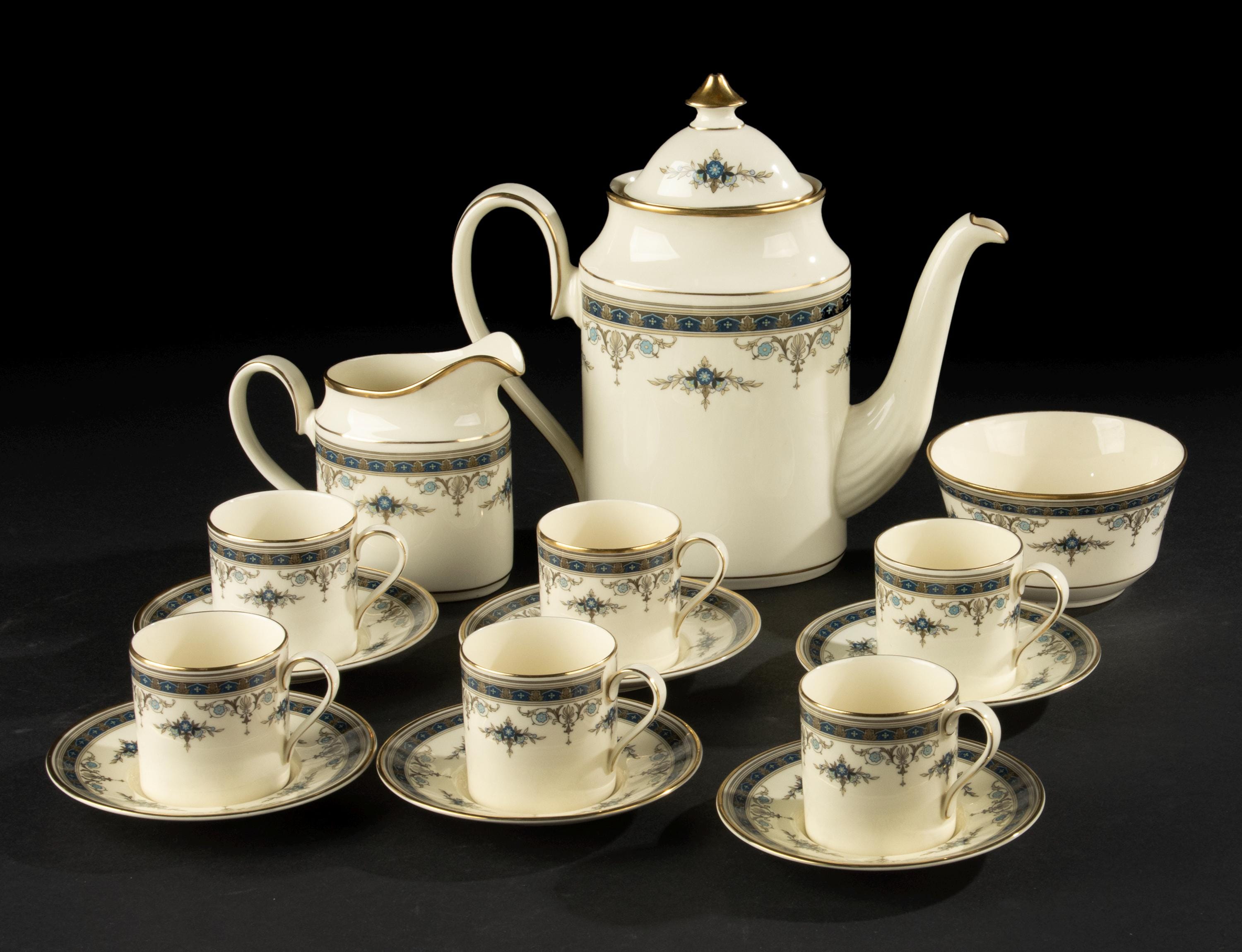 Minton 9-piece Coffee Set - Grasmere - Etsy
