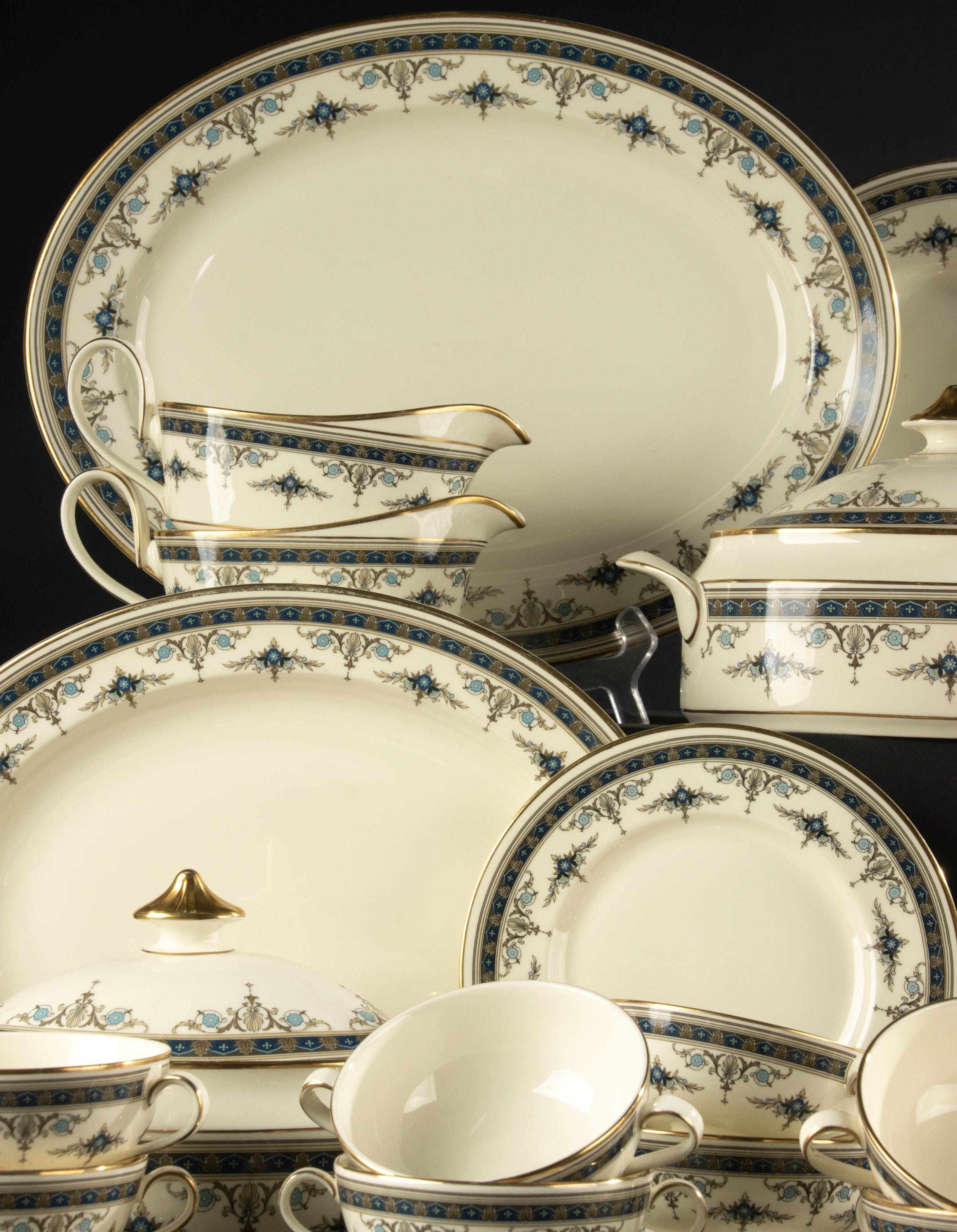 44-piece Dinner Set - Minton - Grasmere - Etsy