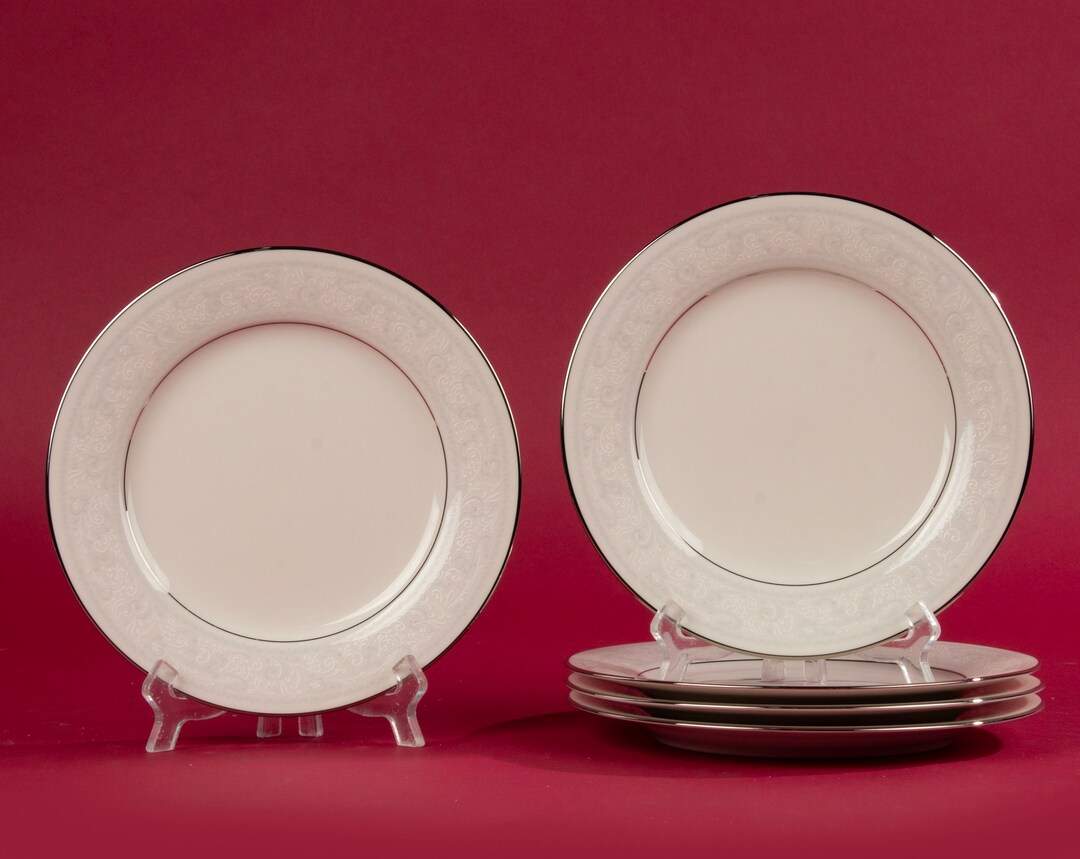 Set of 5 Breakfast Plates Noritake Trudy Ø21.5 Cm Etsy