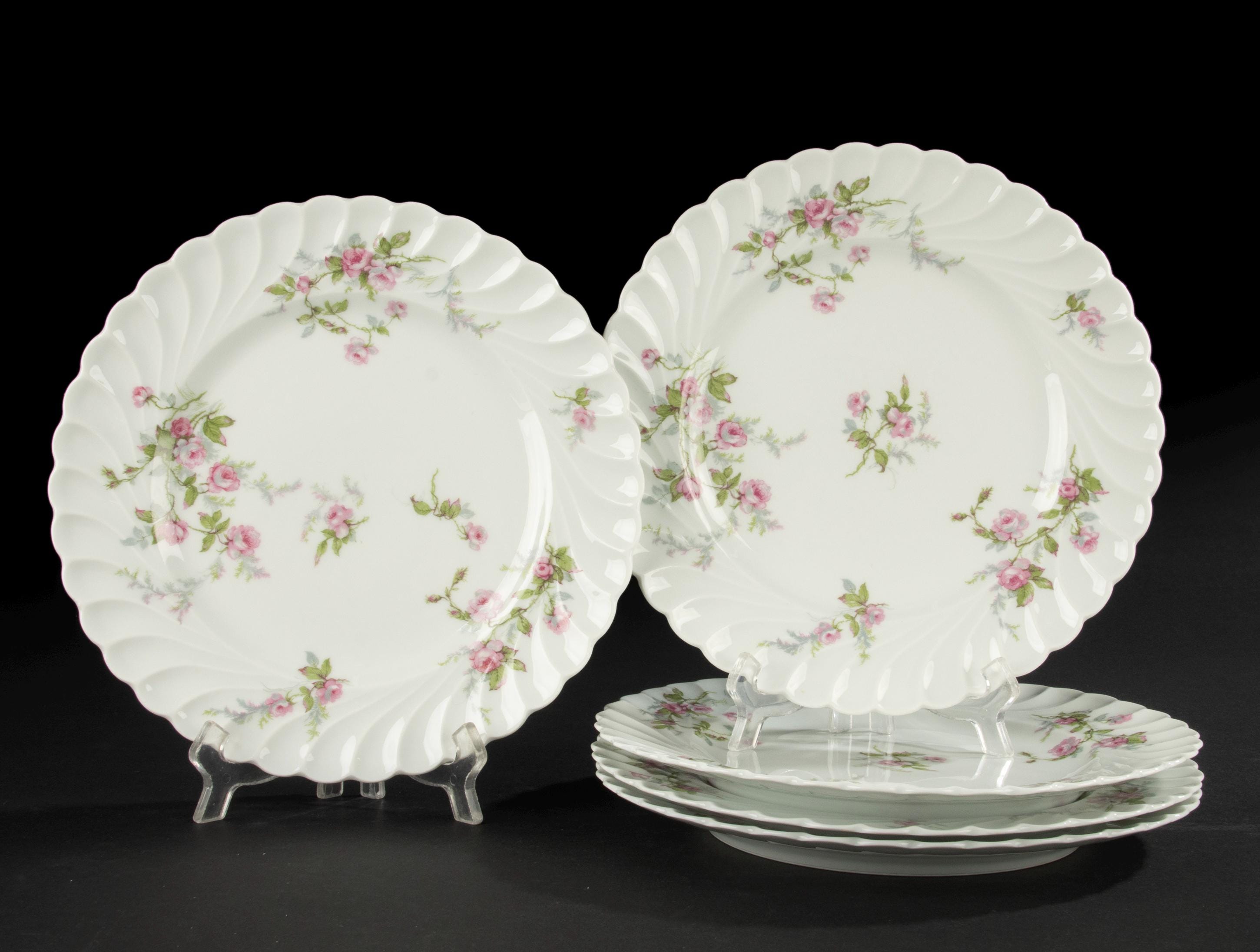 ASSIETTE PORCELAINE De Limoges Haviland 19 Eme Siecle Inv X EUR 40,00