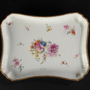 Serving Tray - Royal Copenhagen - Saxon Flower