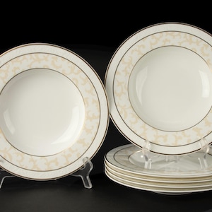 Set of 6 Soup Plates - Villeroy & Boch - Ivoire