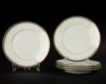 Juego de 5 platos de porcelana - Limoges