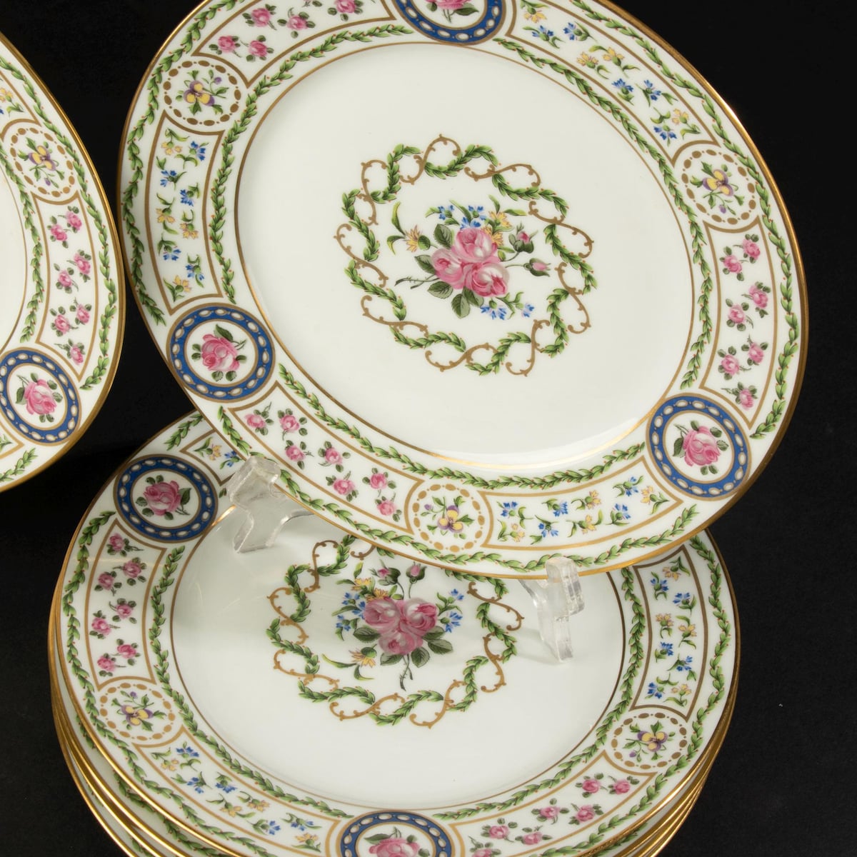 Set of 6 Plates - Haviland Limoges - Louveciennes - Etsy
