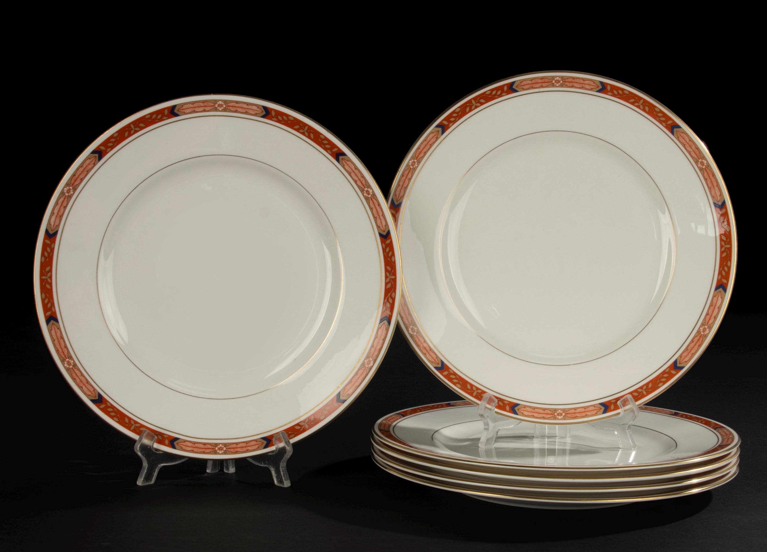 Set of 6 Dinner Plates - Royal Worcester - Beaufort - Etsy