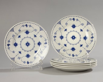 Set of 6 Cake Plates - Masons - Denmark