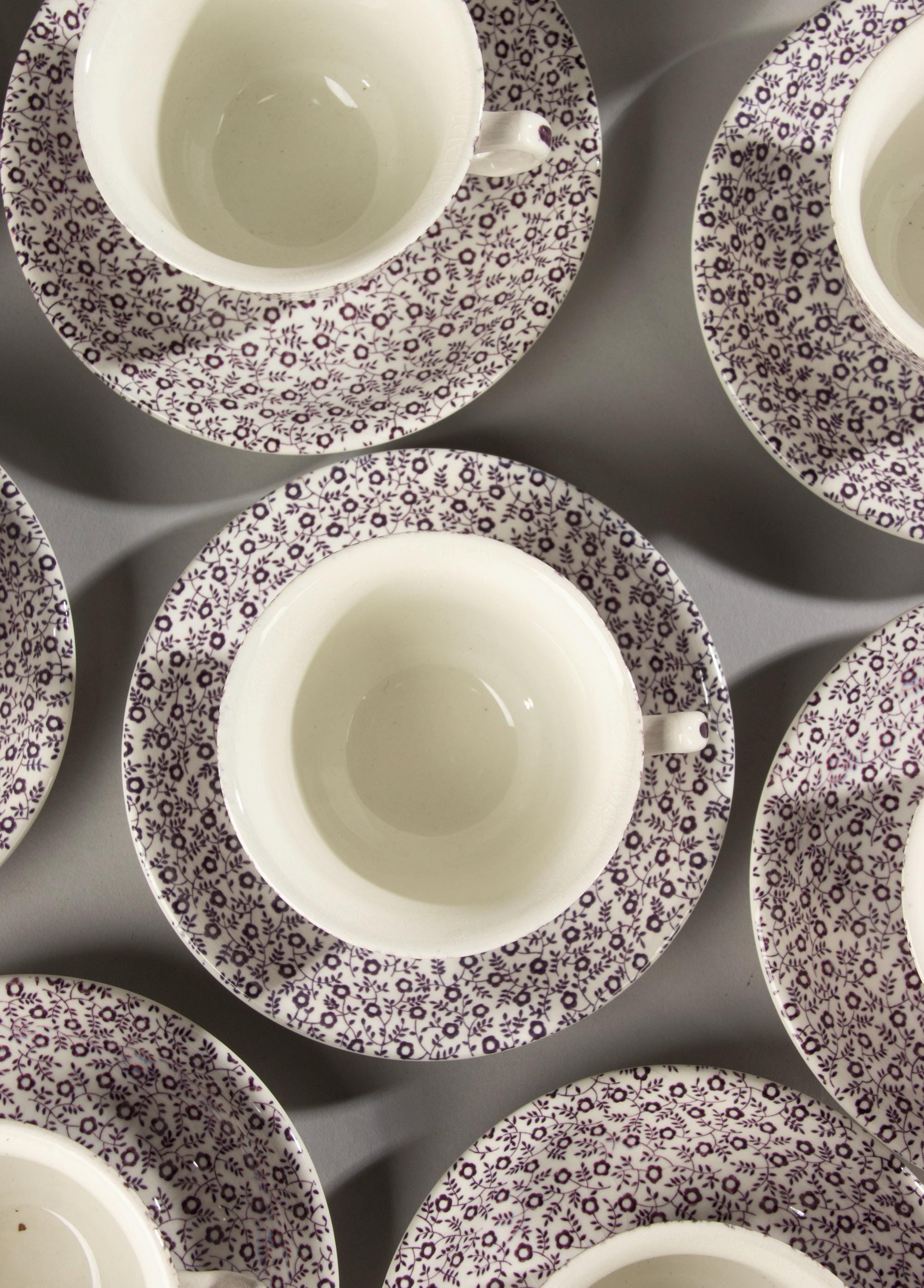 22-piece Breakfast Set - Burleigh - Felicity Plum - Etsy
