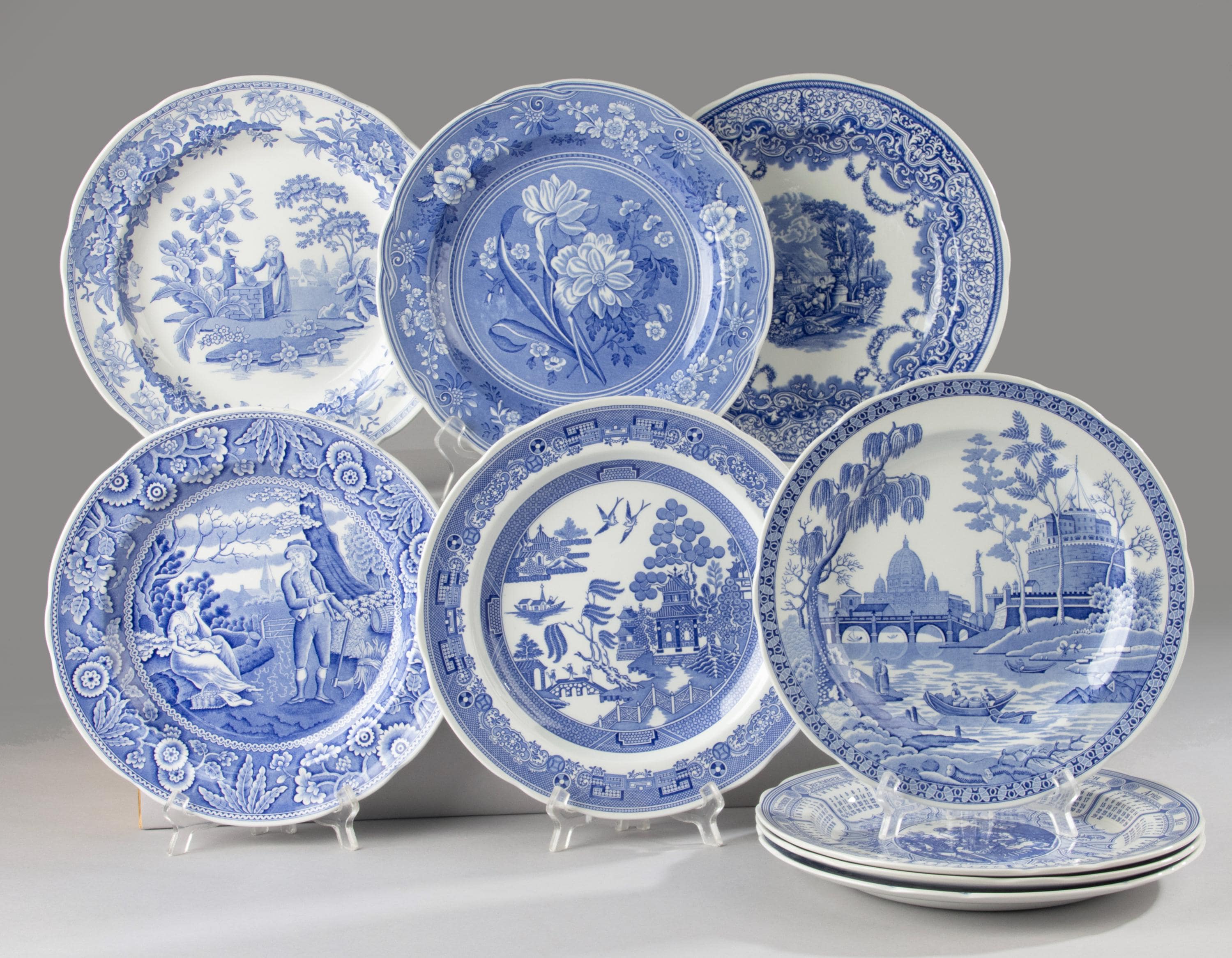 Spode blue room collection plates - Etsy 日本