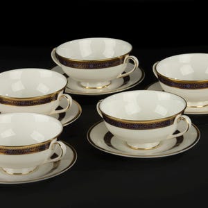 Set of 5 Soup Bowls - Royal Doulton - Harlow - Etsy
