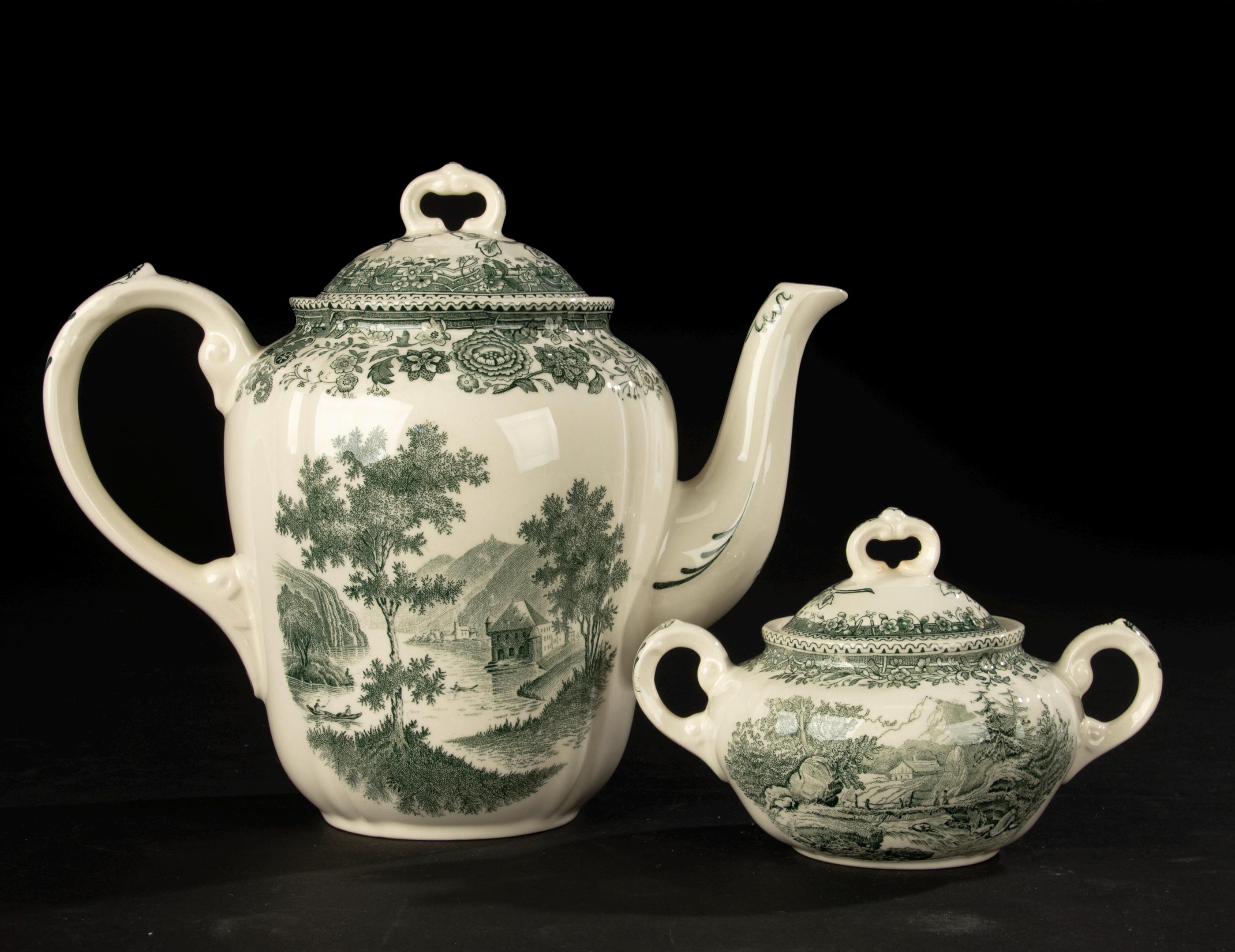 Teapot and Sugar Bowl - Villeroy & Boch - Burgenland