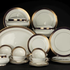 22 Piece Dining Set - Royal Doulton - Rochelle