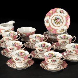 18-Piece Tea Set - Royal Albert - Lady Carlyle