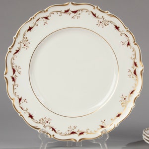 Royal Doulton Strasbourg Side Plate – Contemporary Gilt British Porcelain, Late 20th Century Vintage - View #3