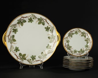 Vintage Hutschenreuther Leonard Paris Benares Dinner Plate, 10.25