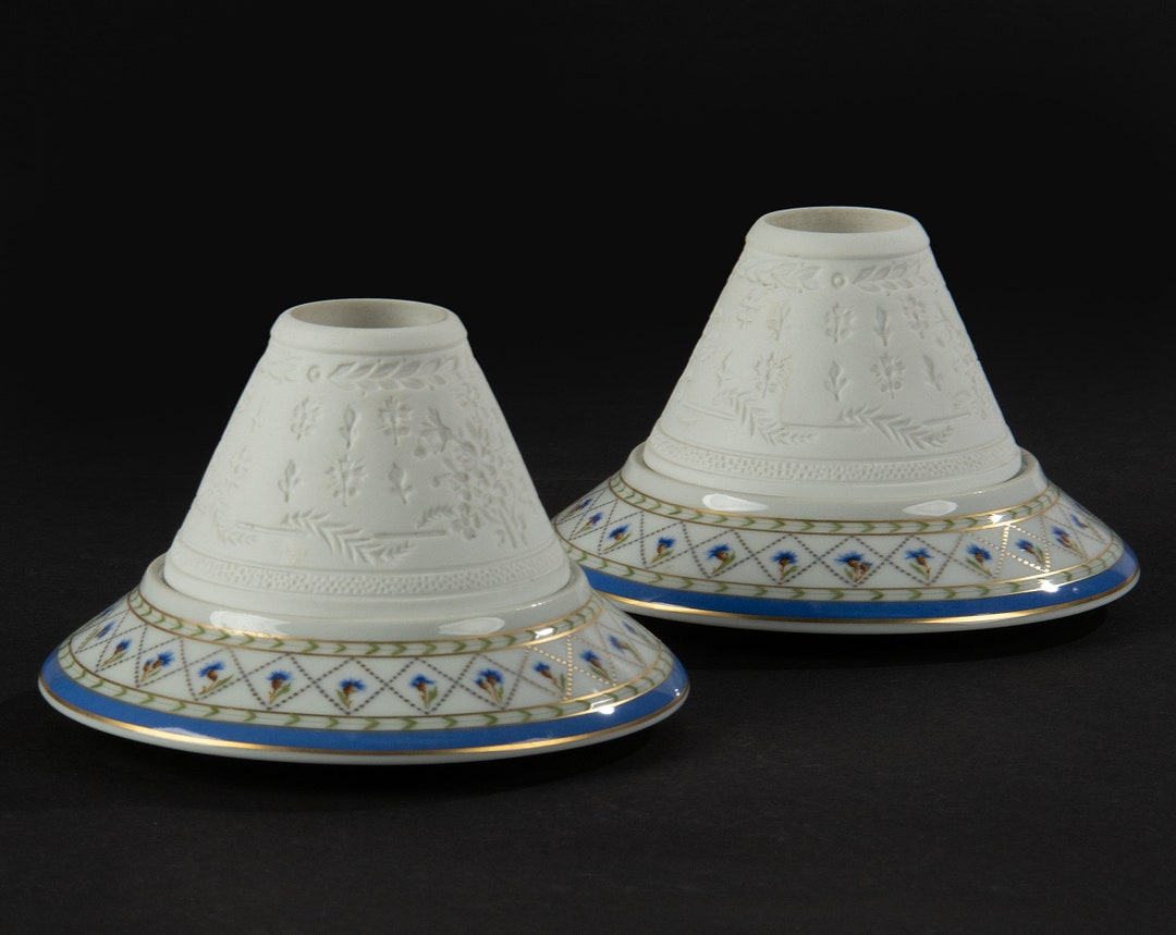 A Pair of Porcelain Candles Haviland Limoges Val de Loire Etsy 日本