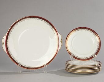 9-Piece Cake Set - Royal Albert - Holyrood