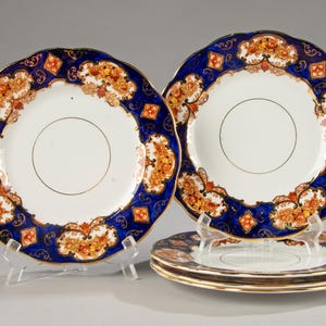 Set of 5 Breakfast Plates - Royal Albert - Heirloom